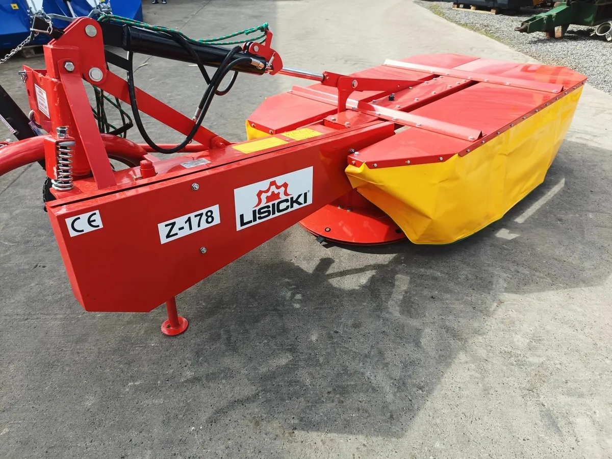 New Lisicki 5ft10' Drum Mower - Image 1