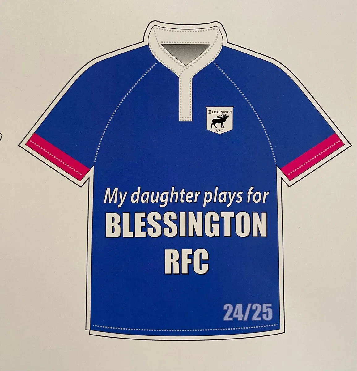 Club jersey car stickers - Image 1