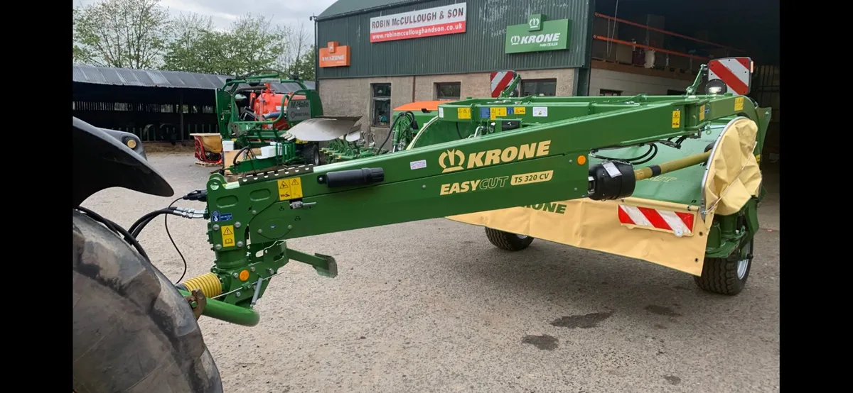 Krone ec320tscv mower