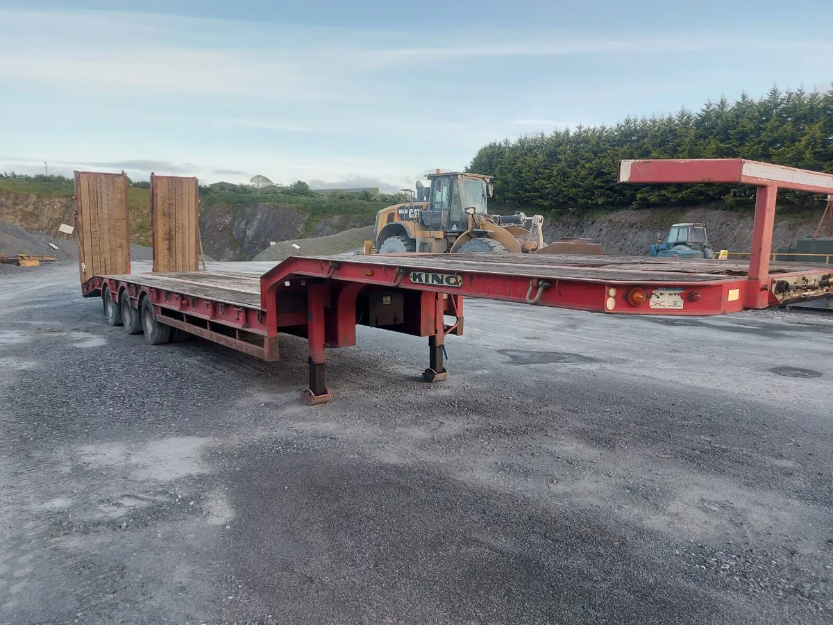 King Low loader trailer - Image 1