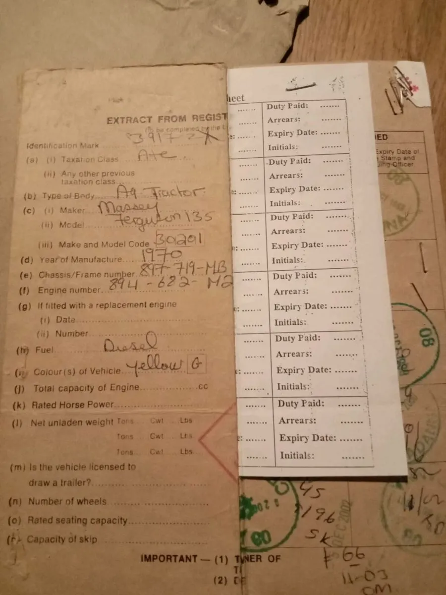 Vintage tractor - Image 2