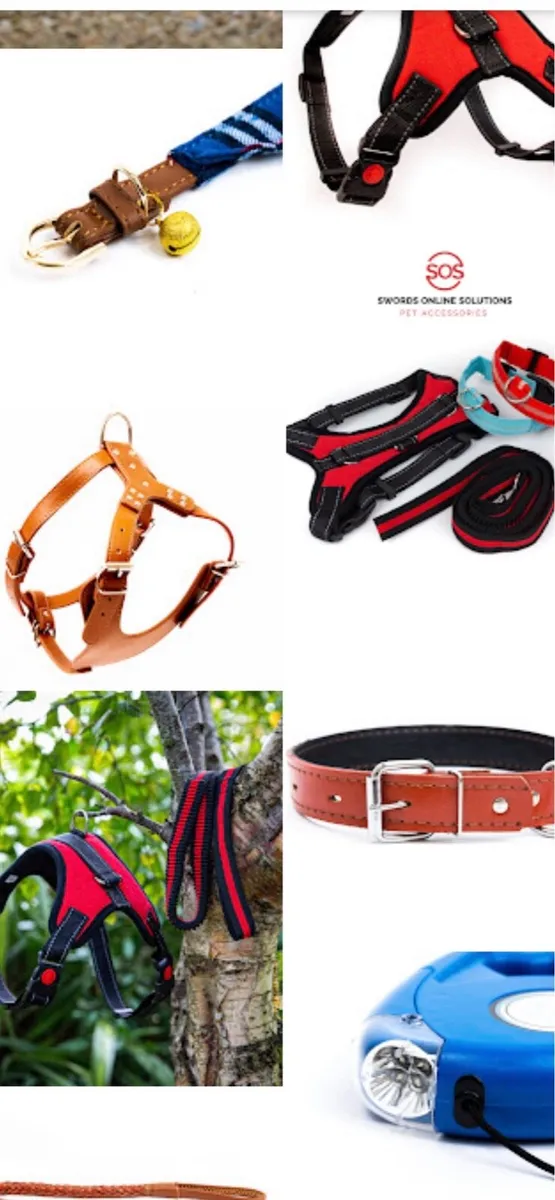 Pet dog accessories stock.  Retail value €5k - Image 1