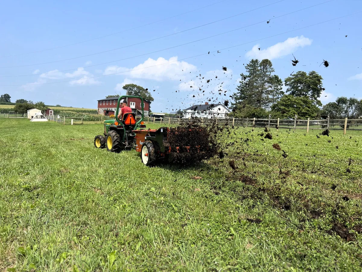 Conestoga ATV Manure Spreader Ground Driven - Image 4