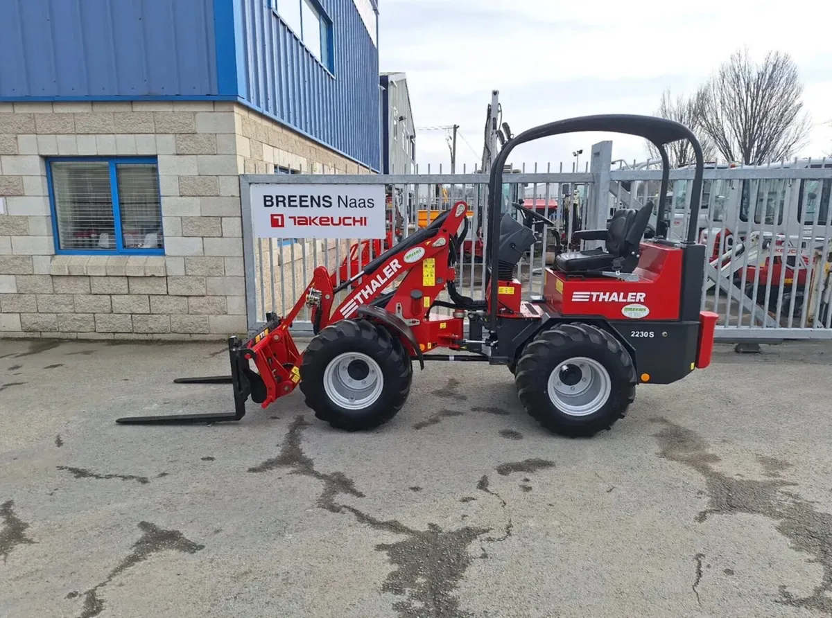 Thaler 2230S Compact Wheel Loader - €114 per week - Image 4