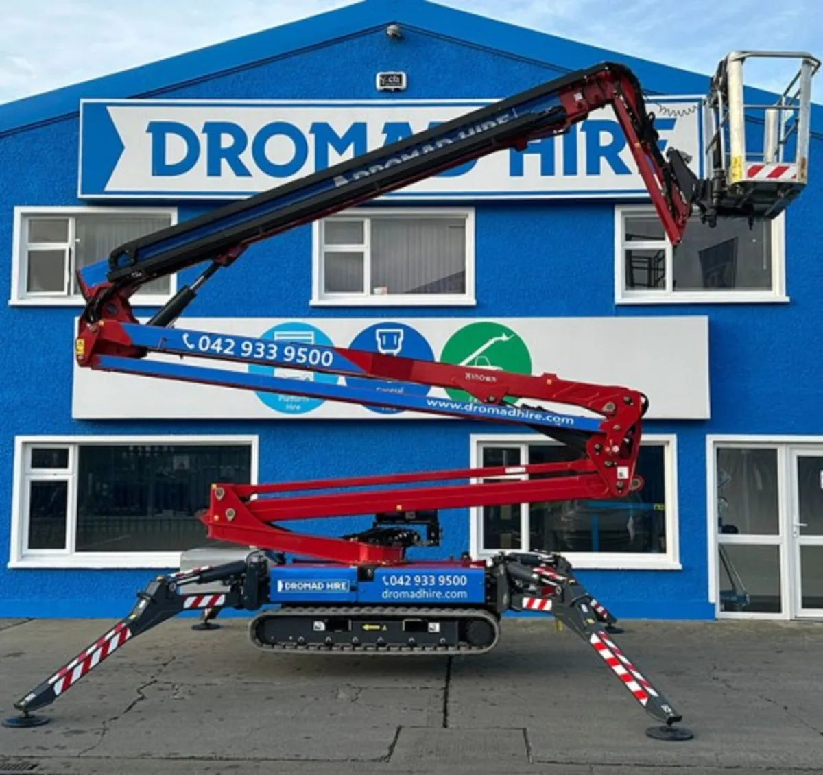 Hinowa 26m Tracked Spider Boom Lithium Battery - Image 1