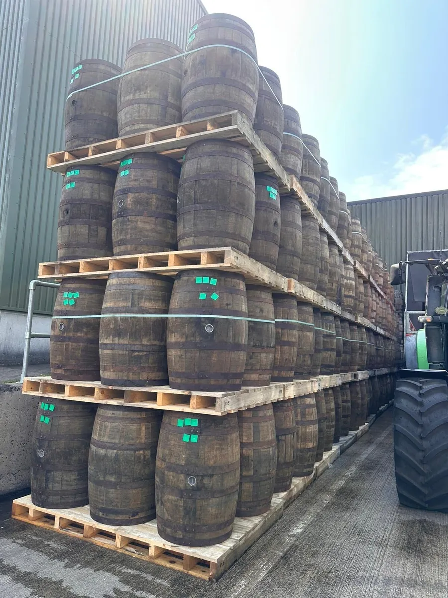 Whiskey barrels - Image 1