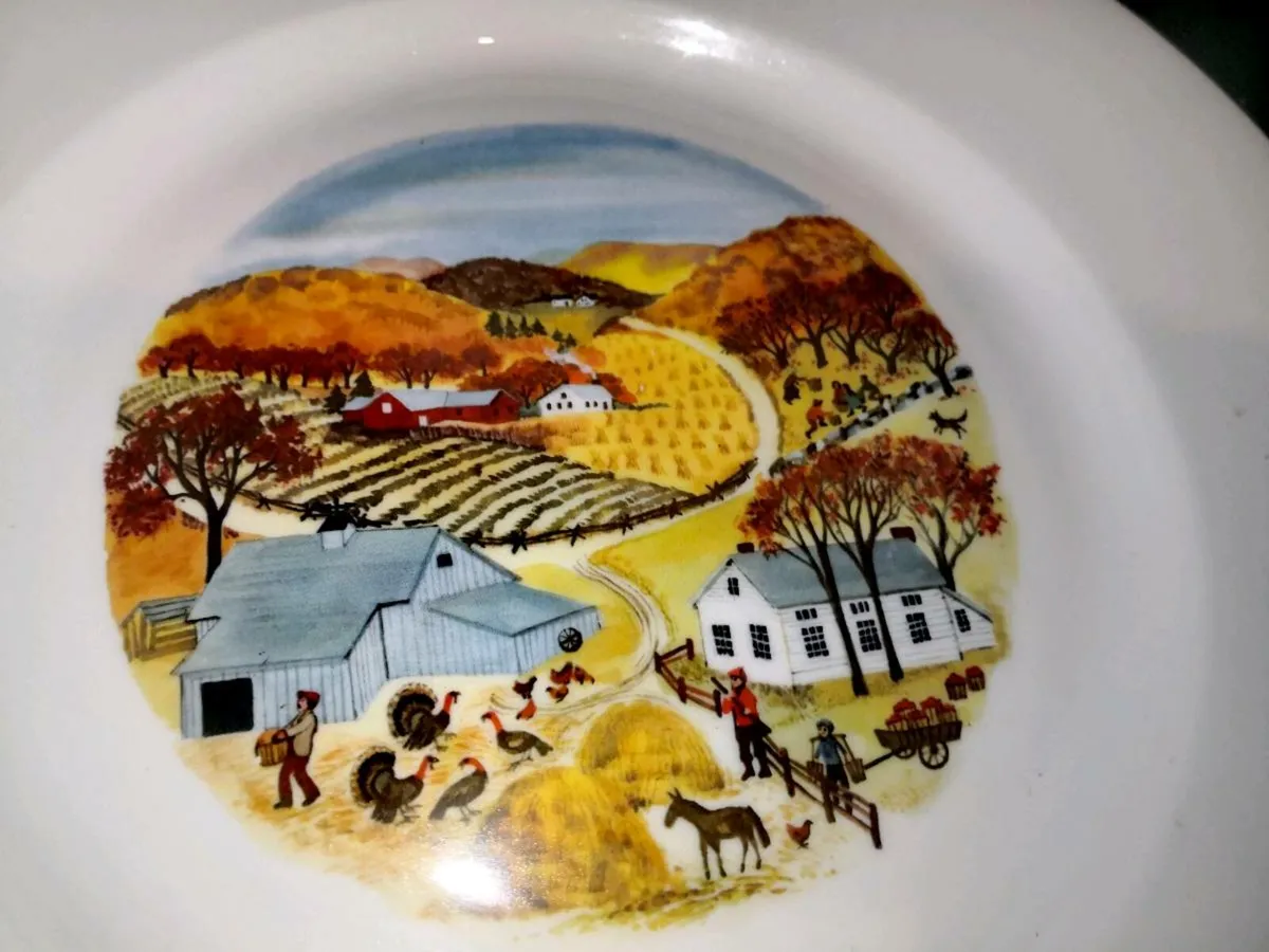 Pair of rare Royal Tara large plates - Image 2