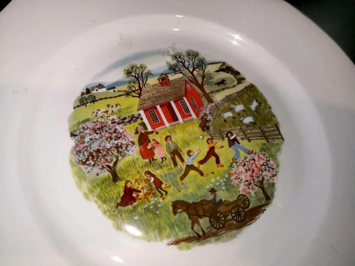 Pair of rare Royal Tara large plates - Image 3