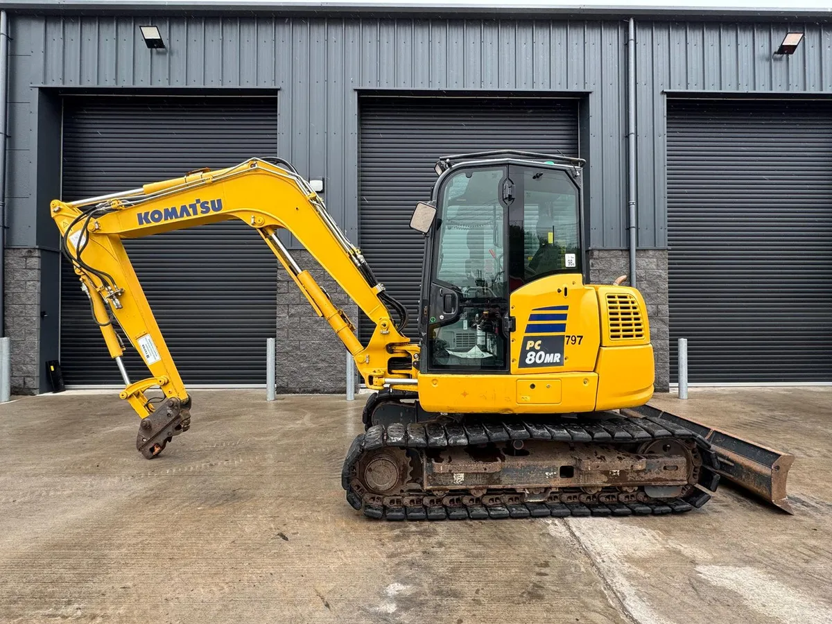 2018 Komatsu PC80MR-5 - Image 1