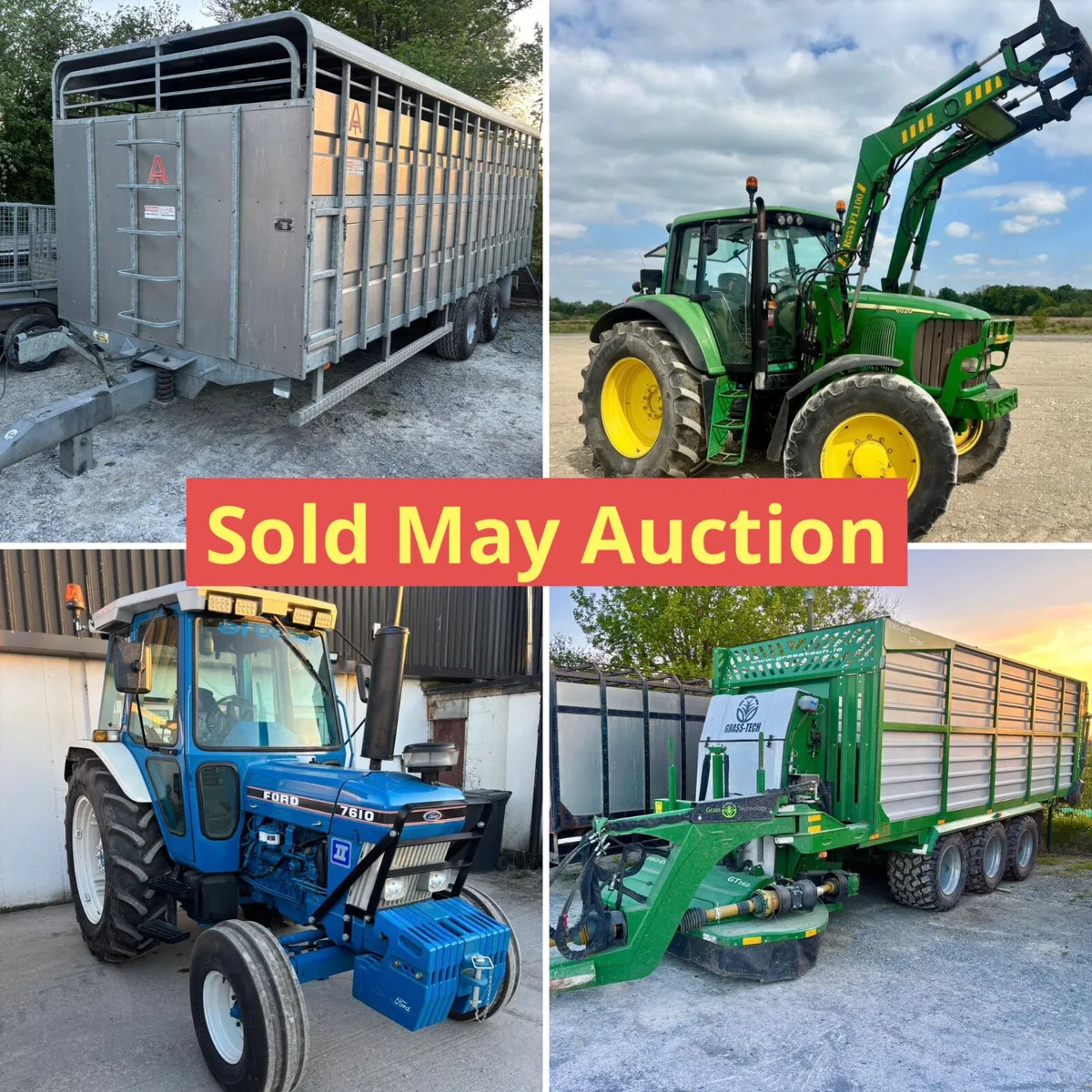 Portlaoise Machinery Auction Entries Accepted - Image 1