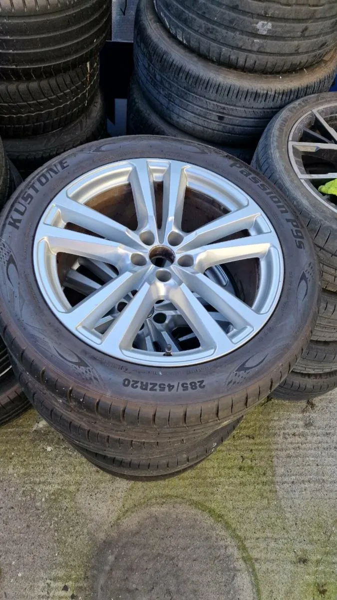Audi, Q7, 20", Full set - Genuine - Image 2