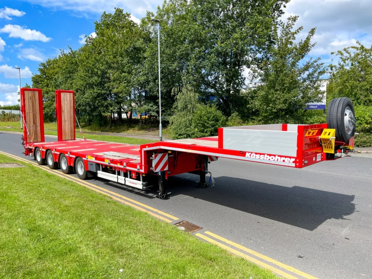 2025 KASSBOHRER 4 AXLE EXTENDABLE LOW LOADER - Image 1
