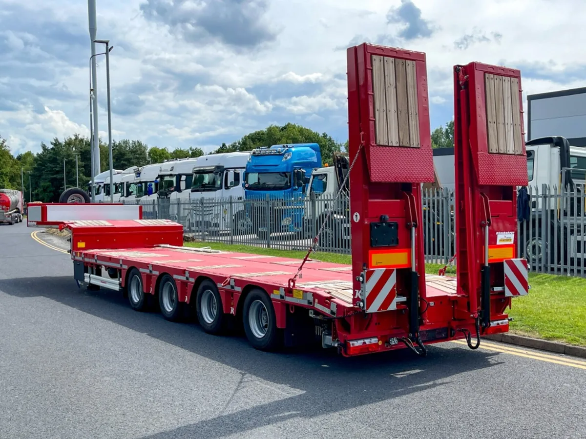 2025 KASSBOHRER 4 AXLE EXTENDABLE LOW LOADER - Image 4