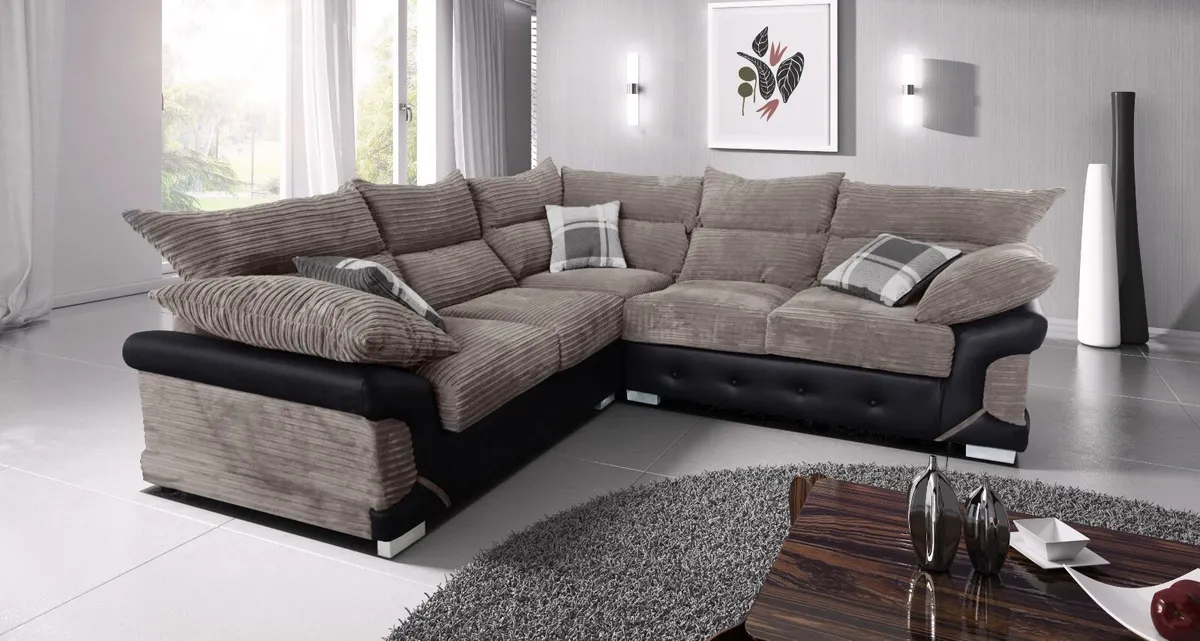 V - Shaped Corner Sofa - Corner Couch - Sofas - Image 2