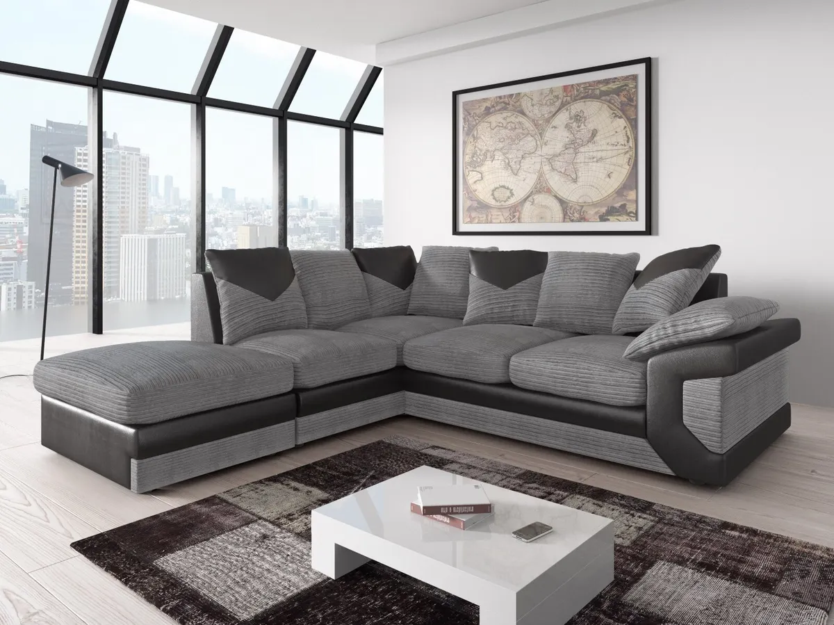 V - Shaped Corner Sofa - Corner Couch - Sofas - Image 1