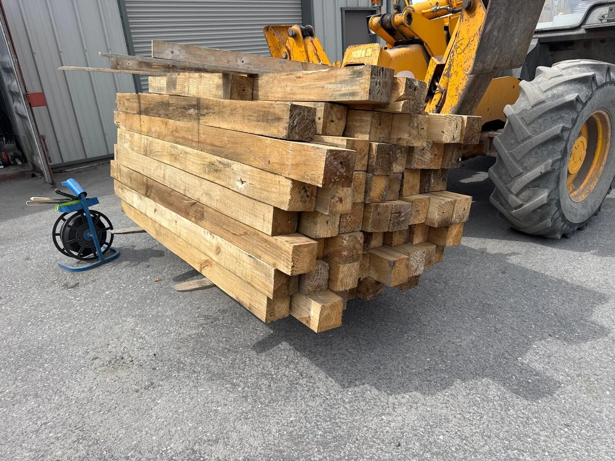 Timber skids. - Image 1