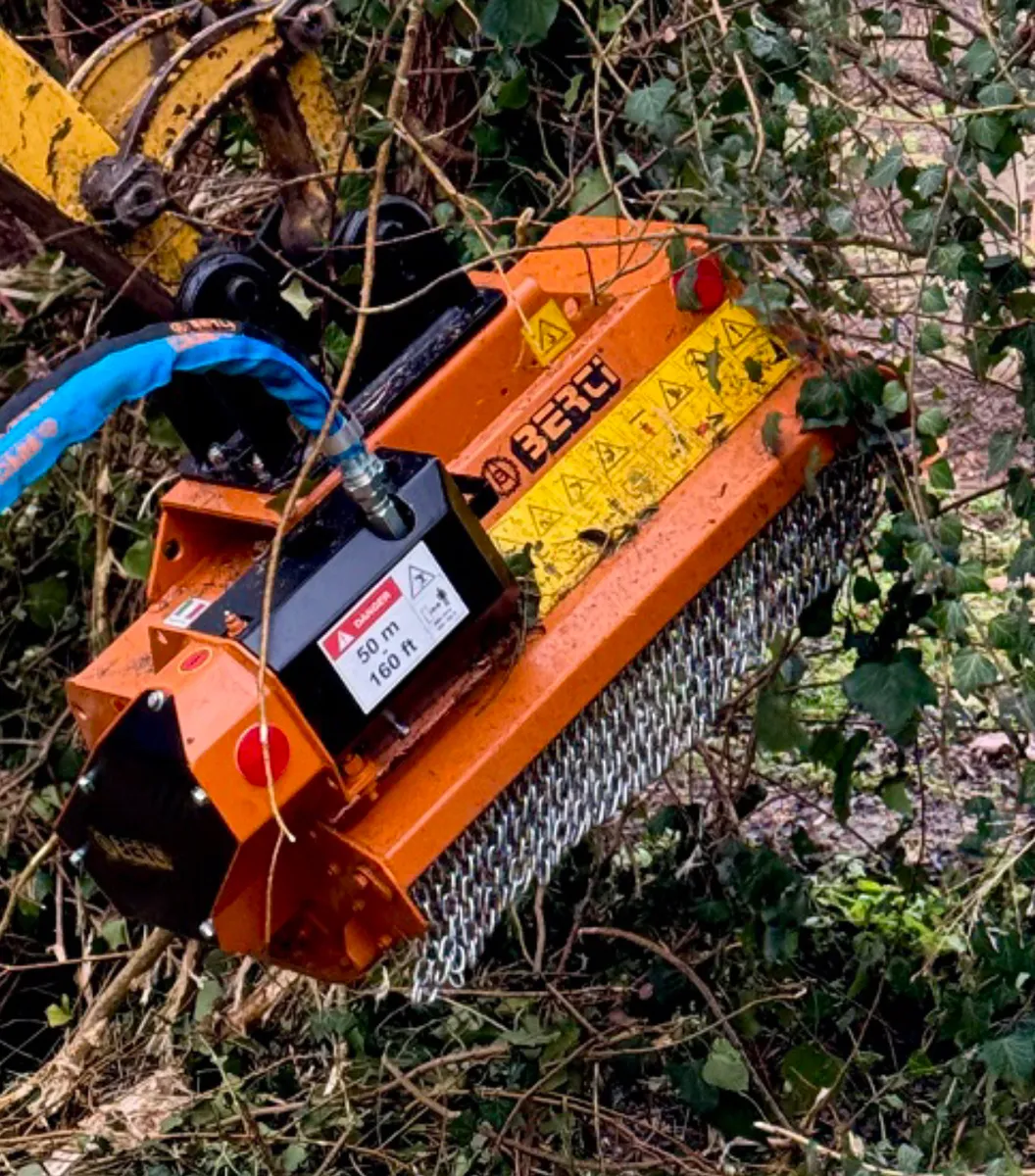 Berti Fixed Tooth 3 ton Mini Mulcher - Image 1