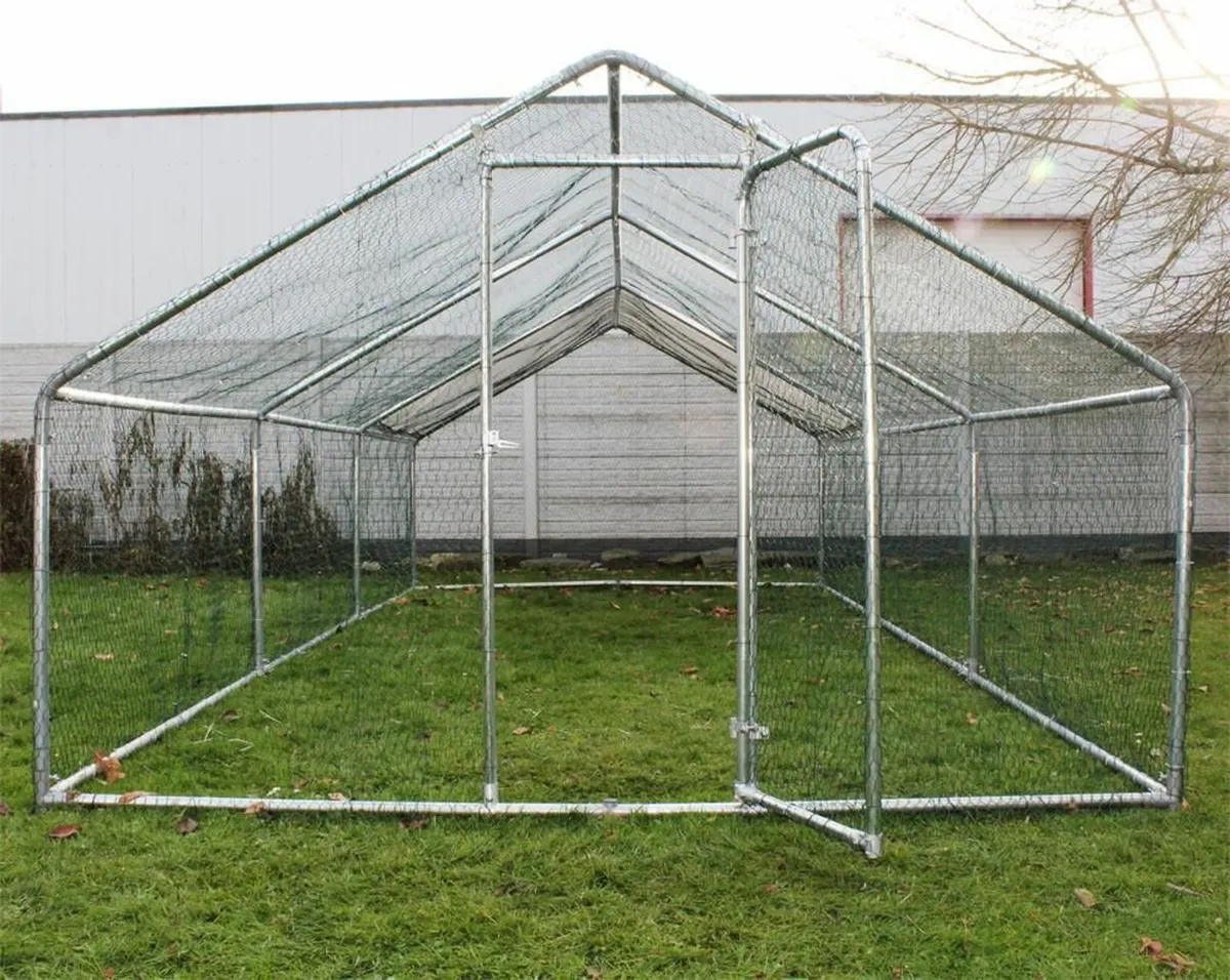 ENCLOSURE FOR PETS 6X3X2M AVIARY OR CHICKEN COOP - Image 4