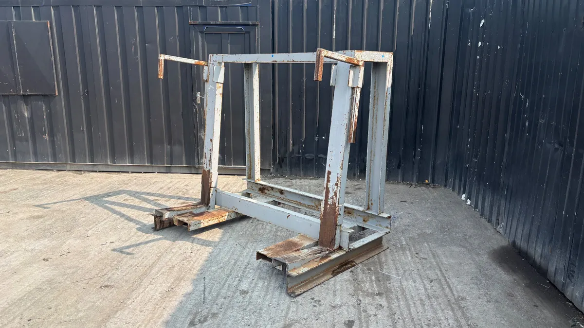 Heavy Duty Panel Carrying Frame to suit forklift - Image 3