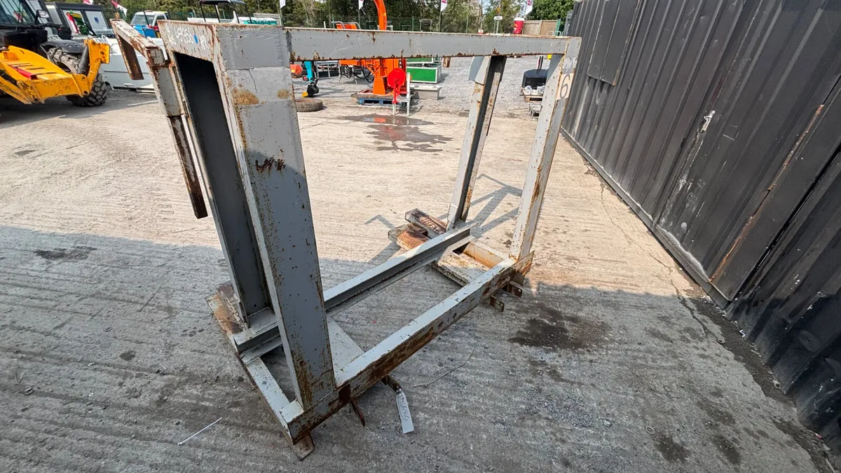Heavy Duty Panel Carrying Frame to suit forklift - Image 4