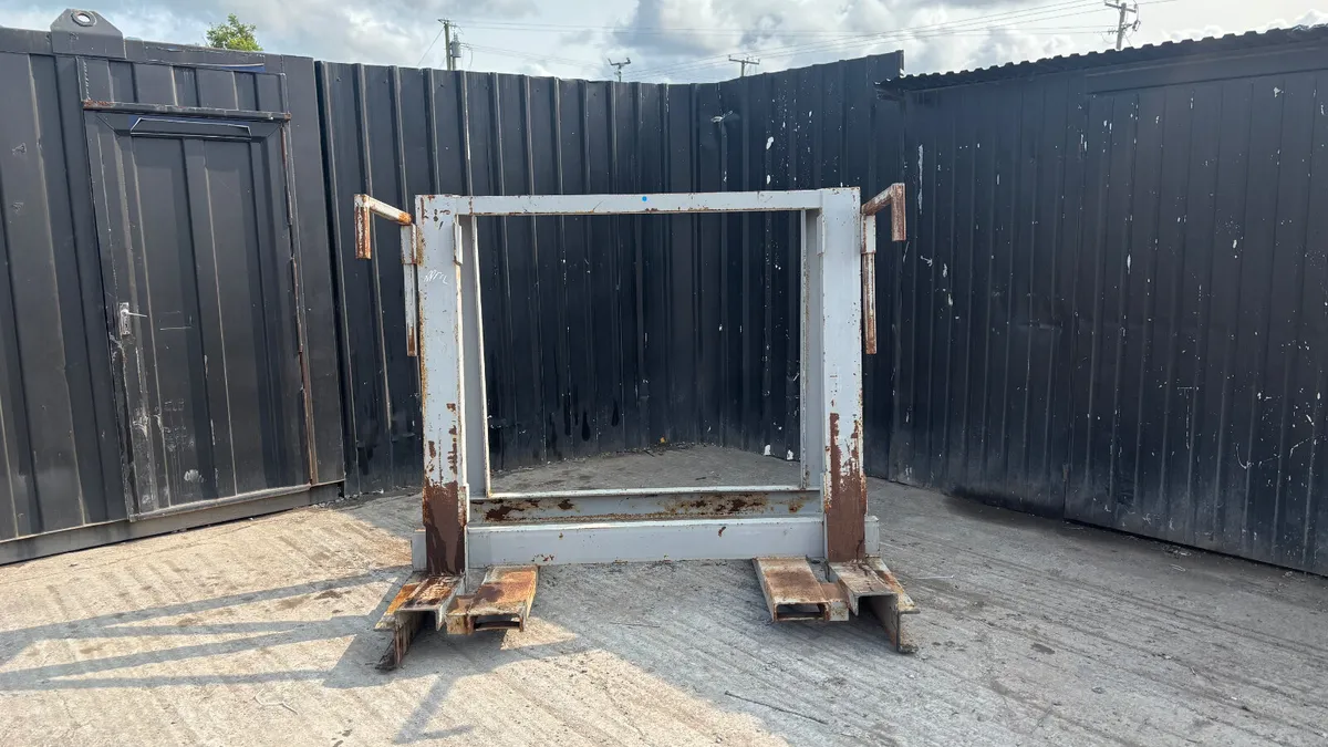 Heavy Duty Panel Carrying Frame to suit forklift - Image 2