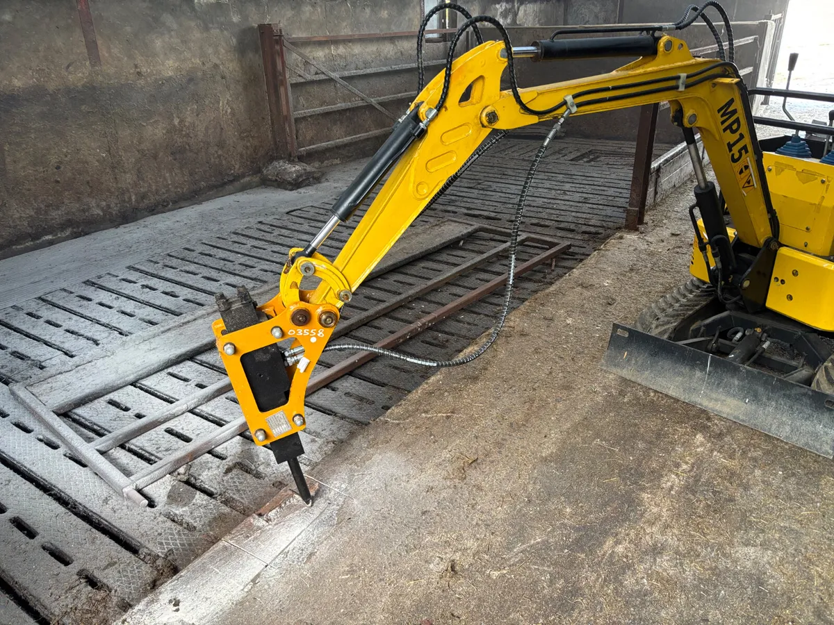 Rock breaker UNUSED  suits 1 to 2 ton machine  NEW - Image 1