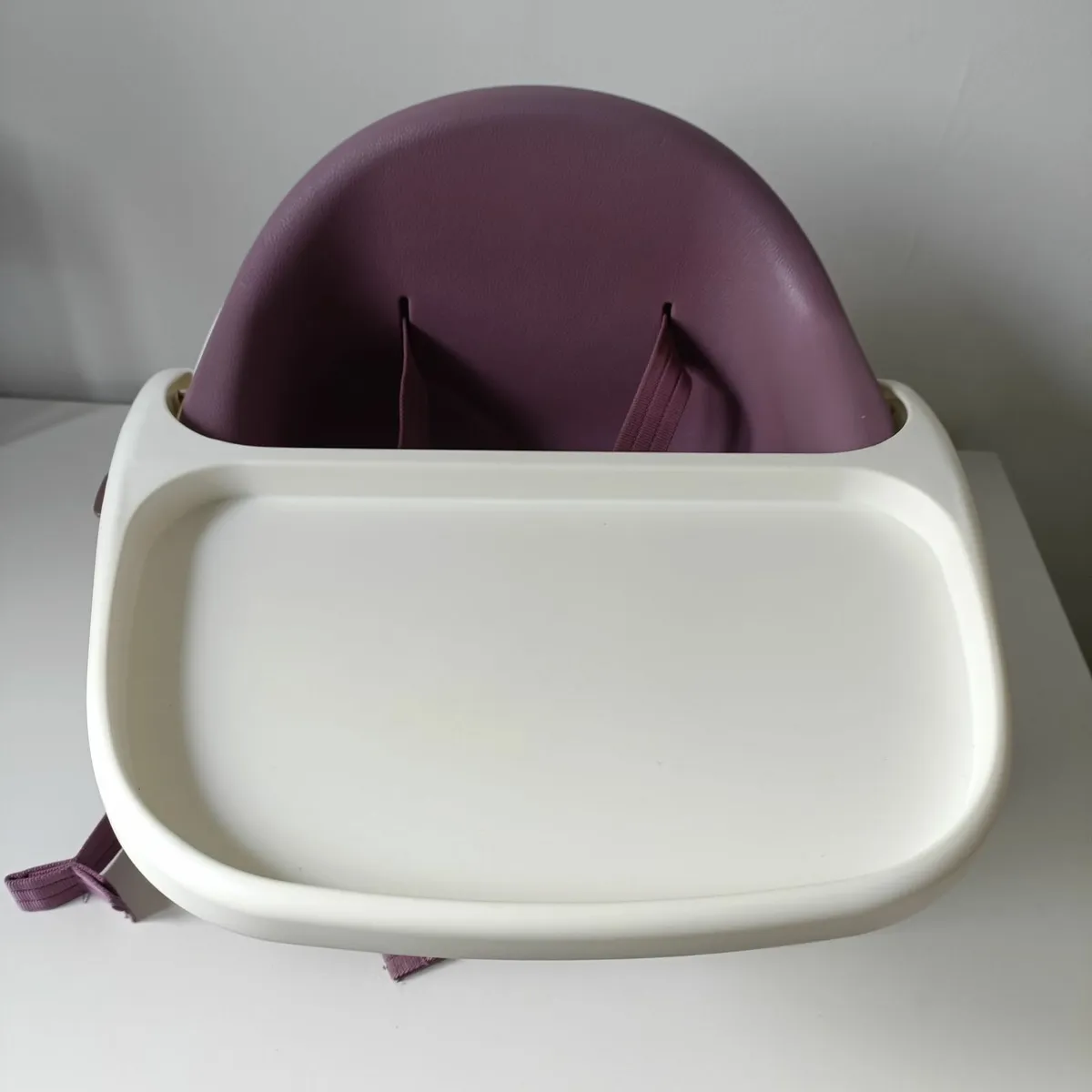 Baby feeding booster seat with tray - Image 2