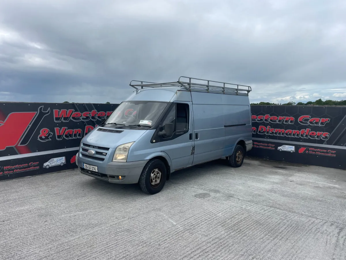 09 FORD TRANSIT  280 LWB 2.4 115PS dismantling