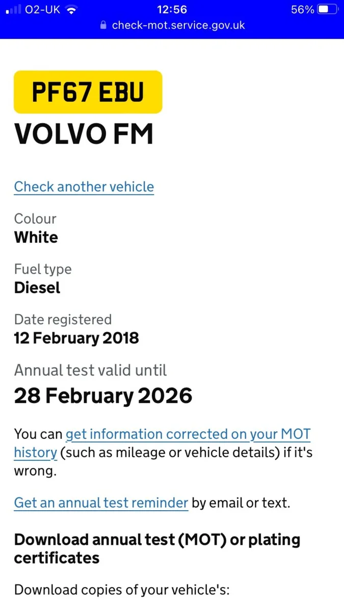 2018 Volvo FM330 6x2 26 ton gvw fridge - Image 3