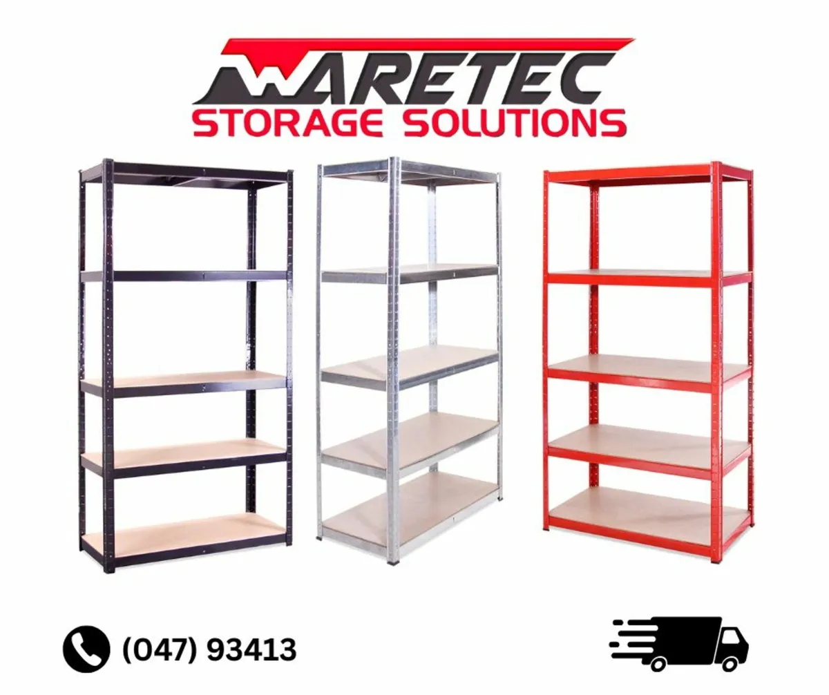 Brand new flatpack shelving available in 7 sizes - Image 1
