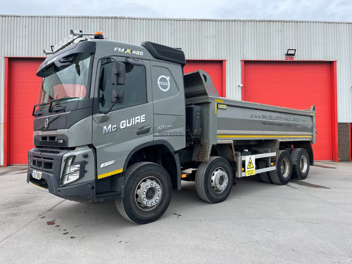 2021 Volvo FMX 420 8x4 Tipper - Image 1