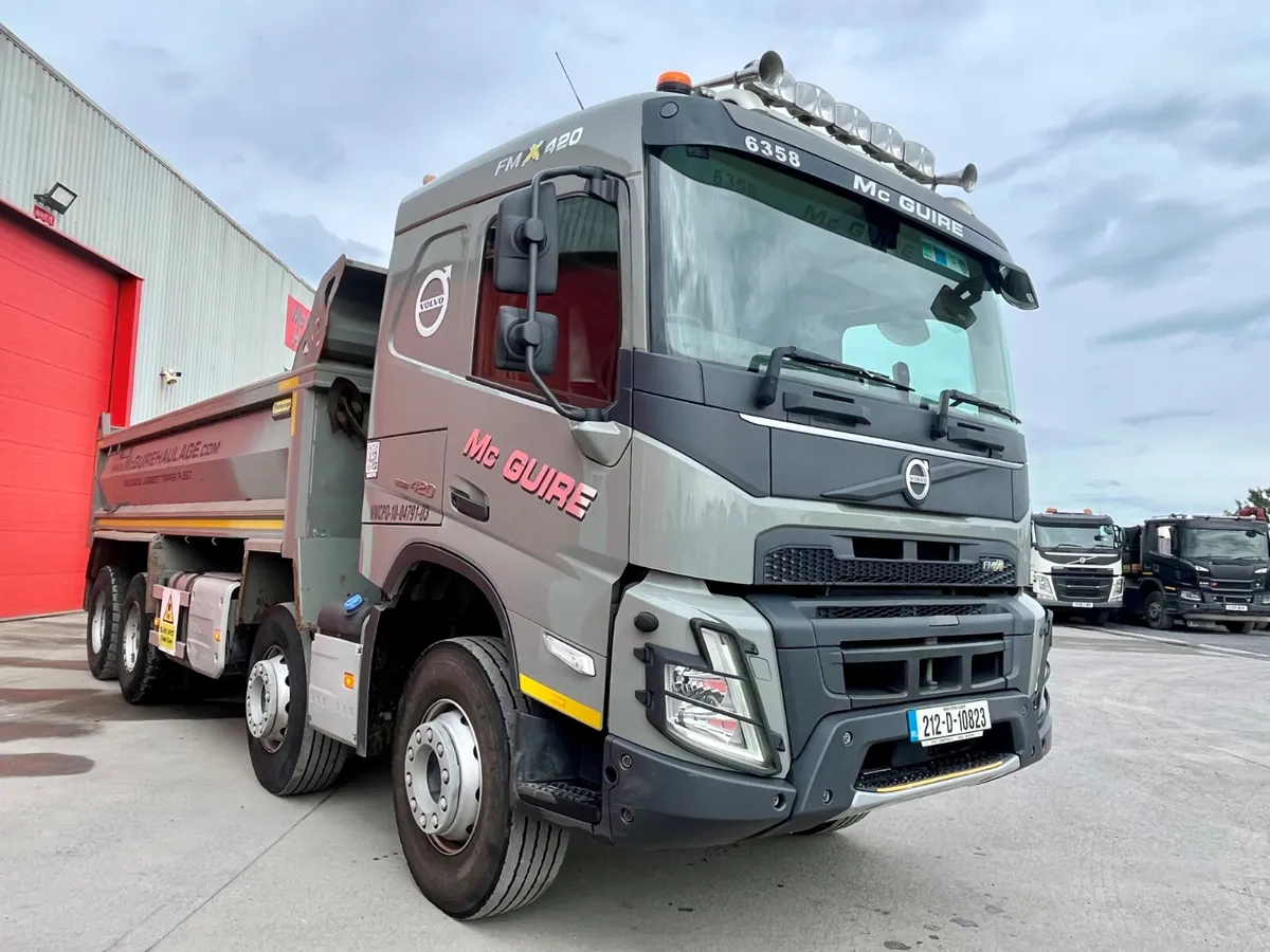 2021 Volvo FMX 420 8x4 Tipper - Image 2