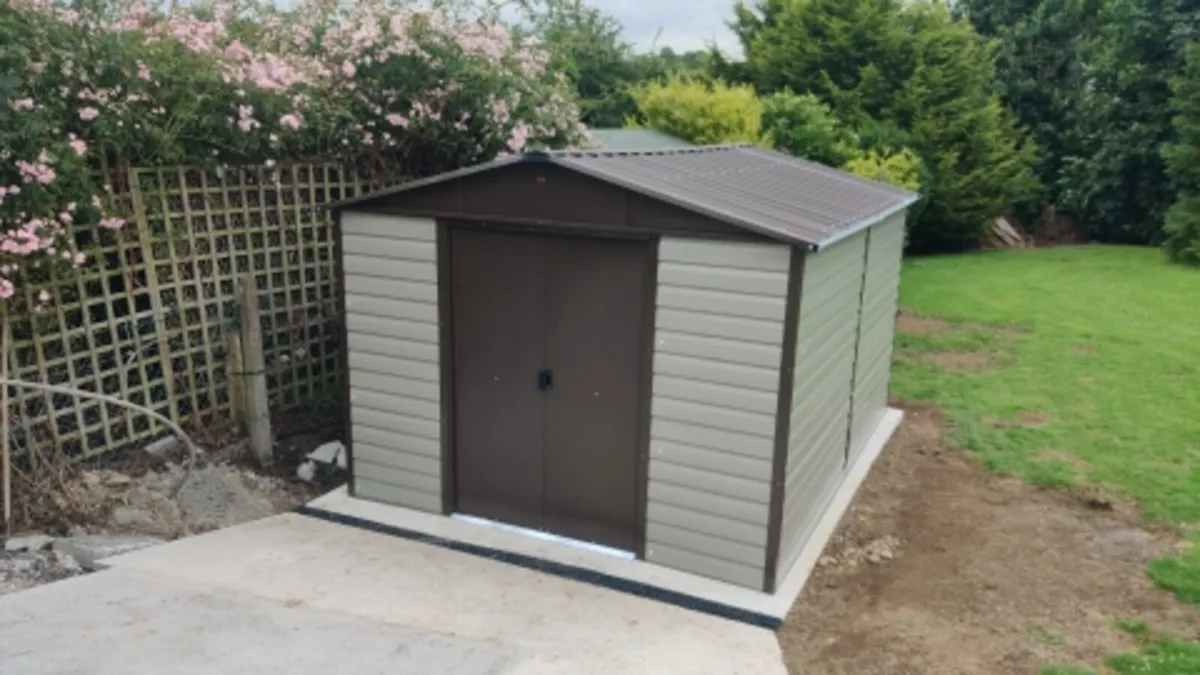 Metal garden sheds - Image 1