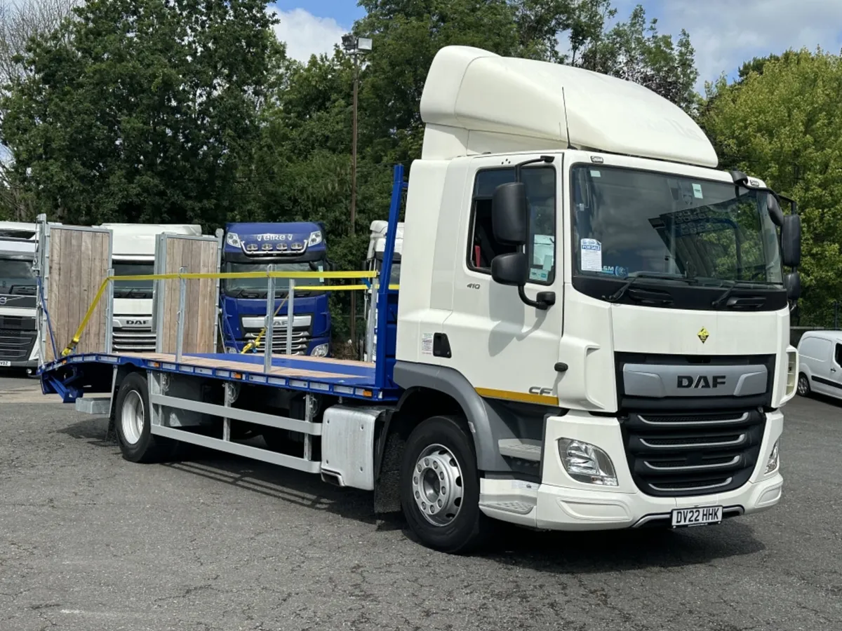 2022 (22) DAF CF410 18 TON BEAVERTAIL - Image 1