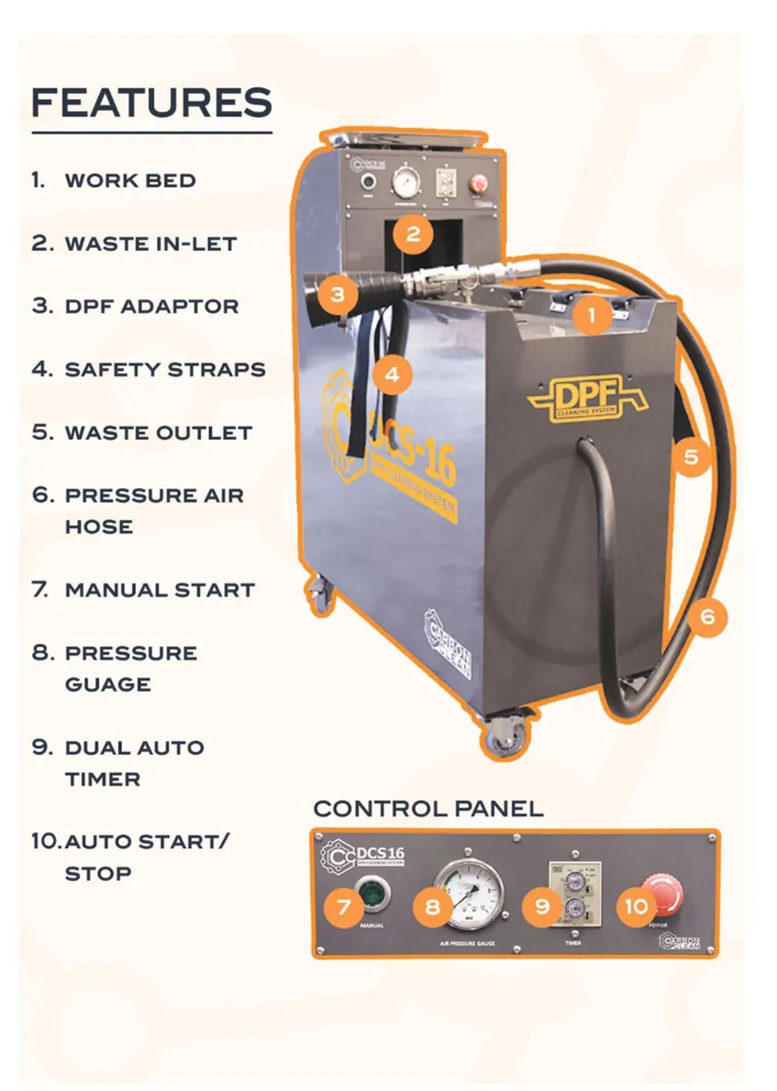 DPF Cleaning Machine DCS-16 - Image 1