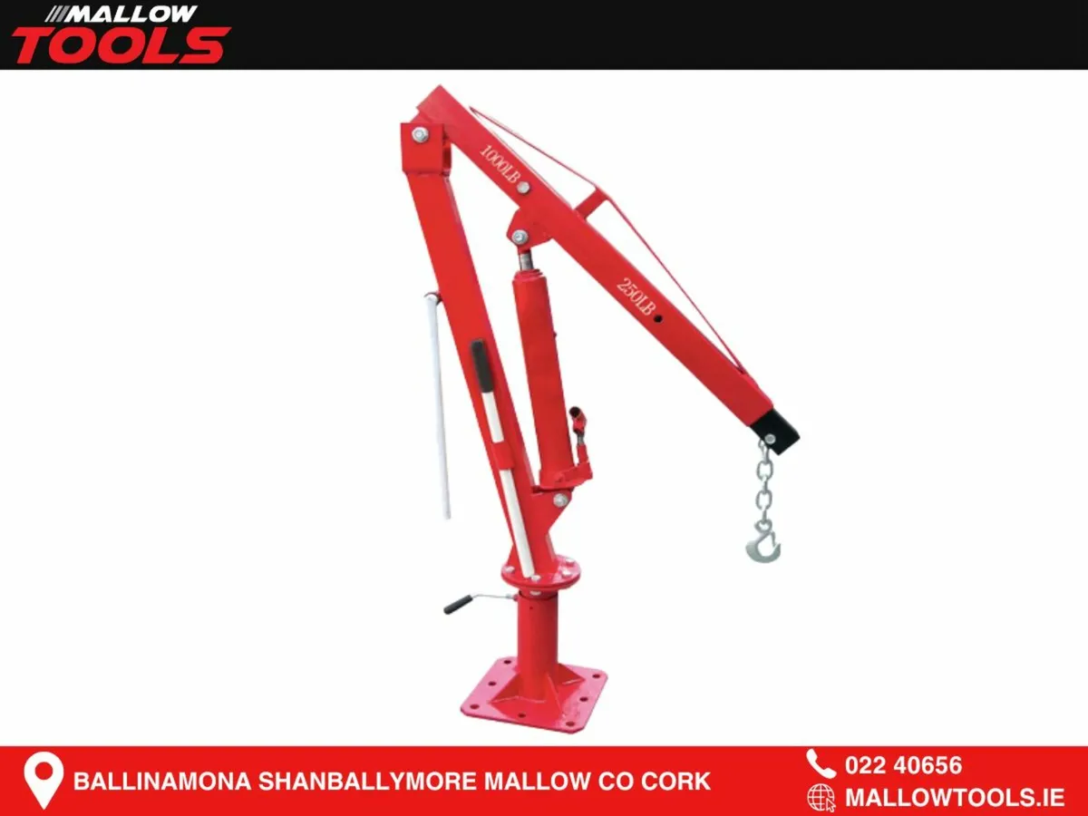 2000LB Swivel Truck Crane (900kg)