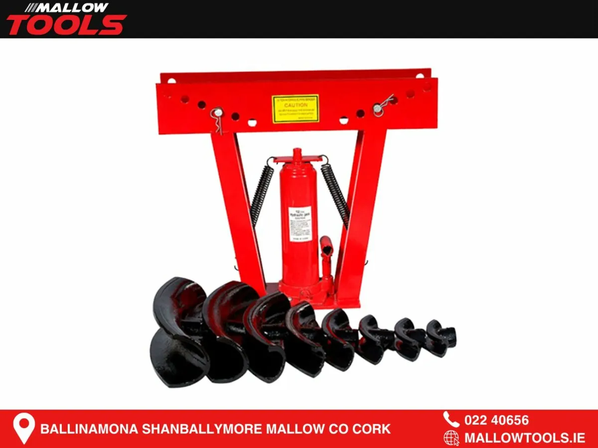 16 Ton Heavy Duty Hydraulic Pipe Bender (1/2'' - 3