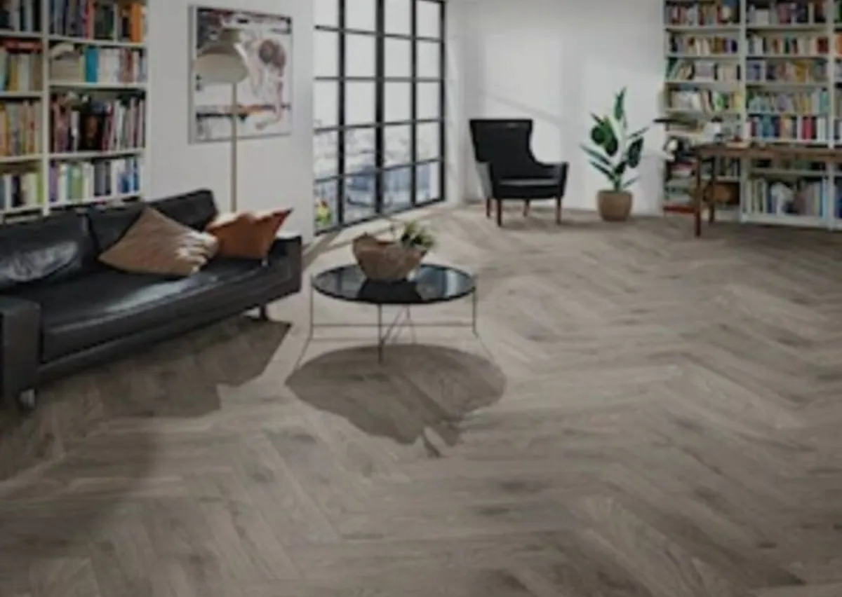 Krono original 10 mm herringbone flooring - Image 2