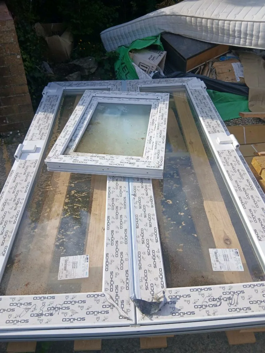 Brand New Schüco window and double door frame - Image 1