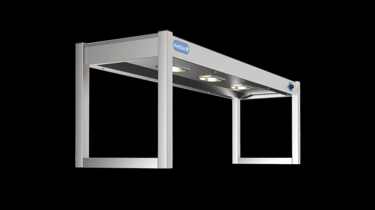 Nordstar 1200mm Single Tier Heated Gantry - Image 2