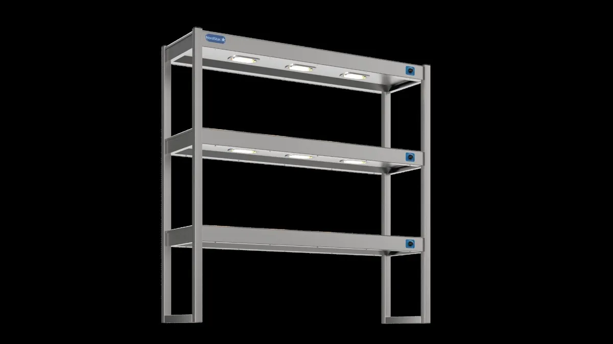 Nordstar 1200mm Triple Tier Heated Gantry - Image 1