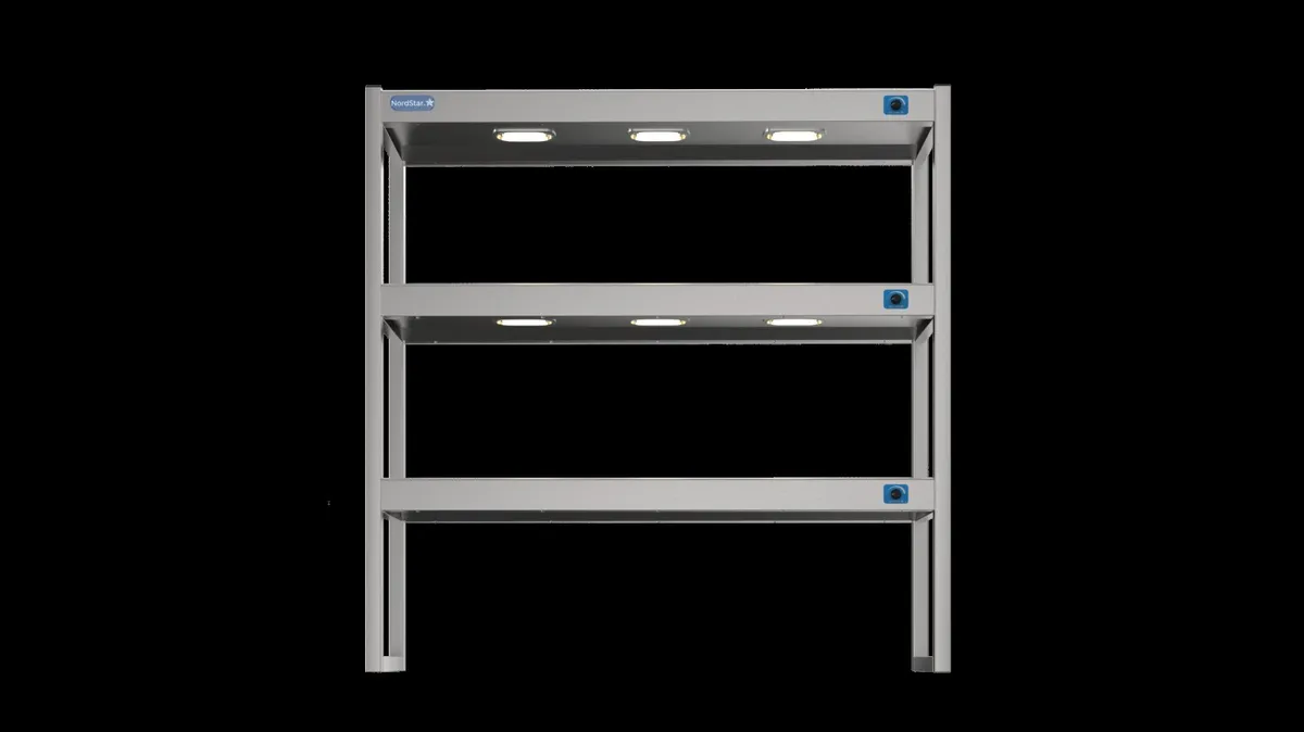 Nordstar 1200mm Triple Tier Heated Gantry - Image 2