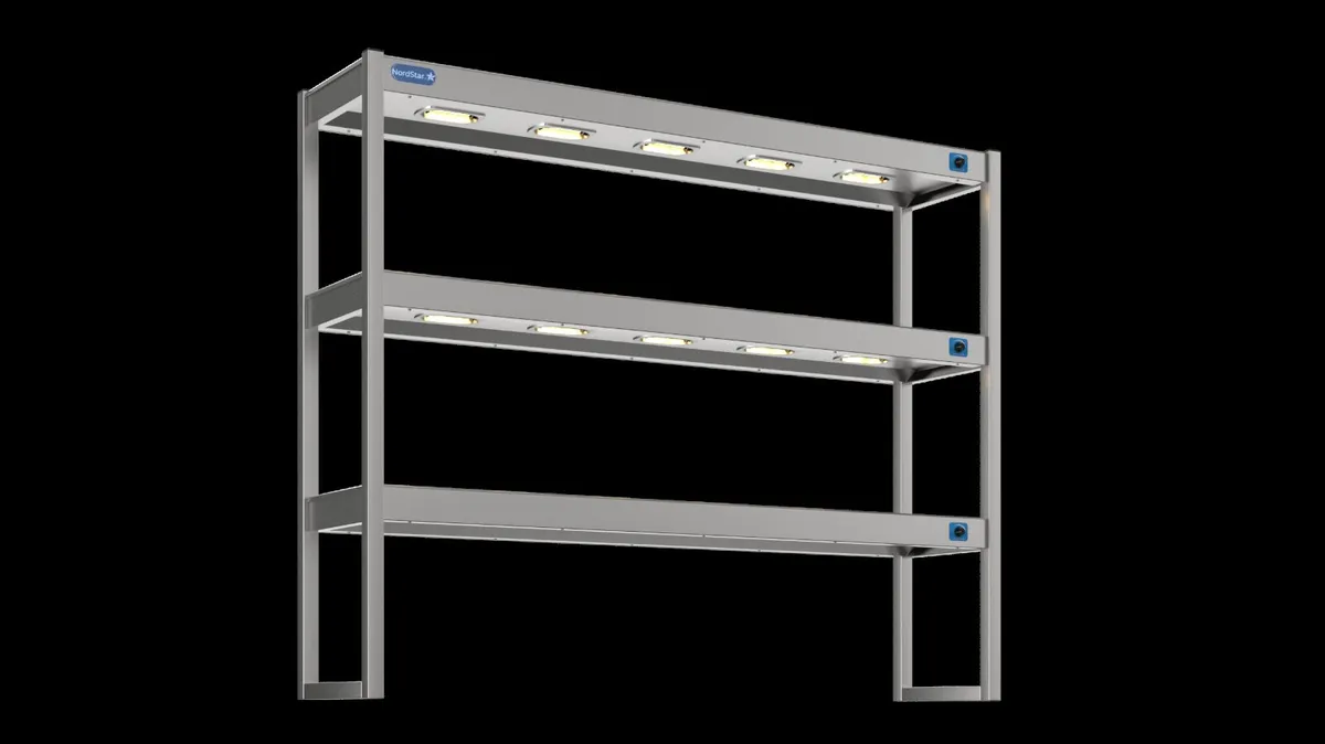 Nordstar 1500mm Triple Tier Heated Gantry - Image 1
