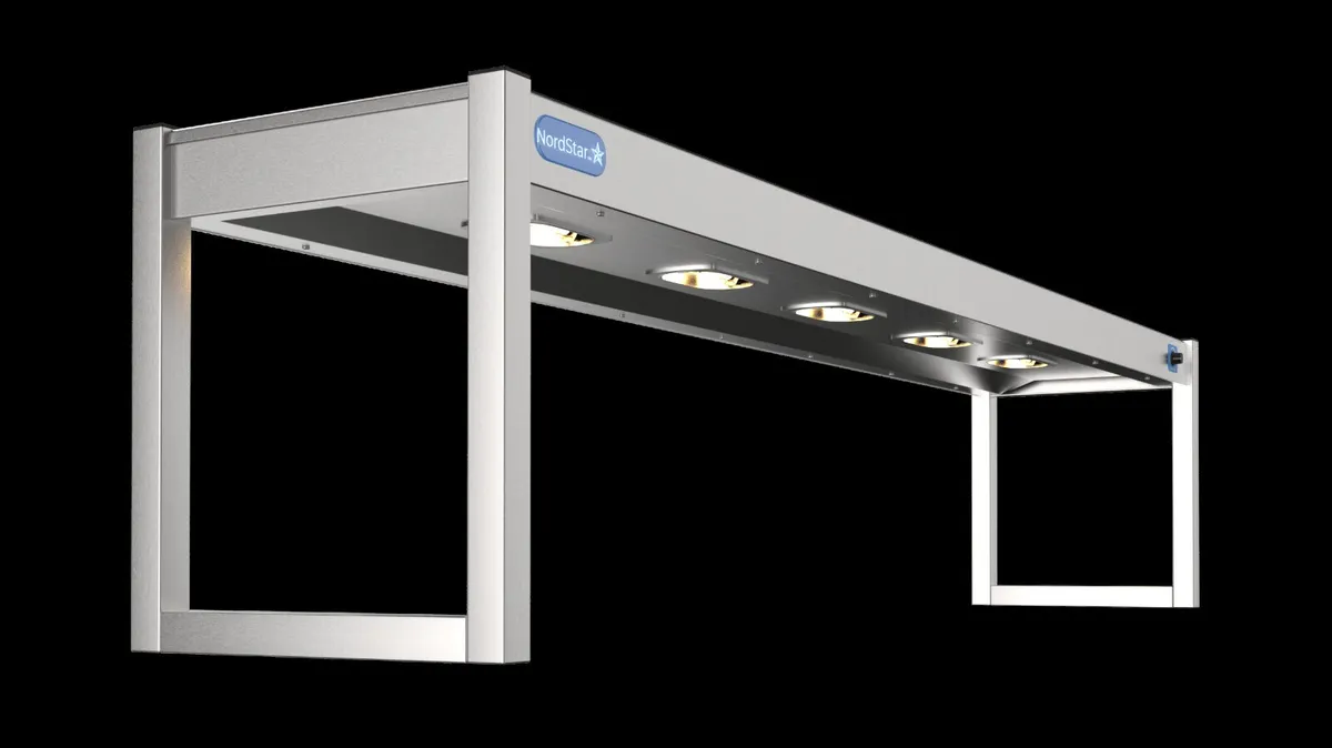 Nordstar 1800mm Single Tier Heated Gantry - Image 4