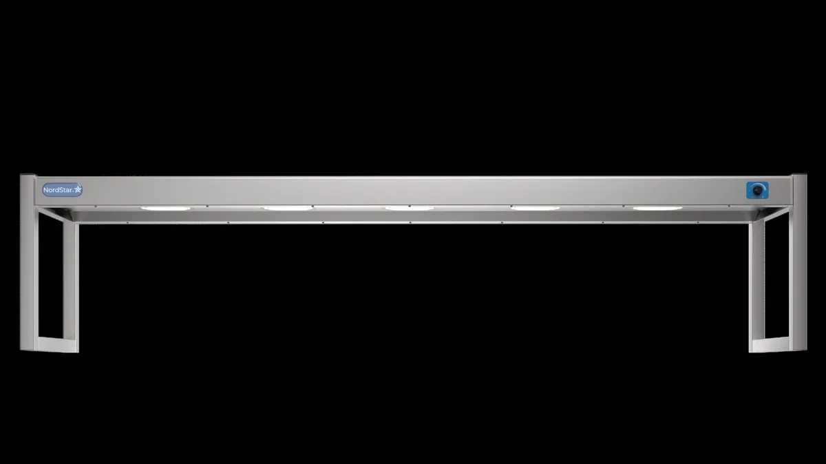 Nordstar 1800mm Single Tier Heated Gantry - Image 2