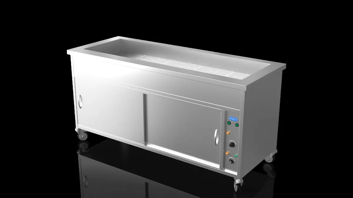 Nordstar 1800mm 5 Pot Bain Marie Hot Cupboard - Image 3