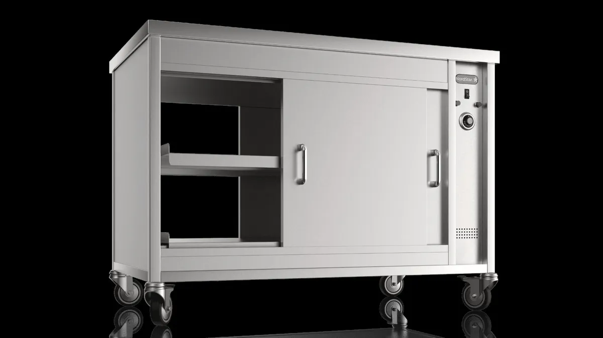 Nordstar 1200mm Pass Through Hot Cupboard - Image 2