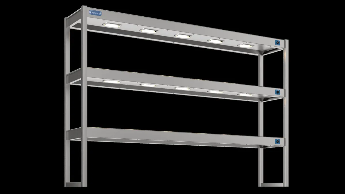 Nordstar 1800mm Triple Tier Heated Gantry - Image 1