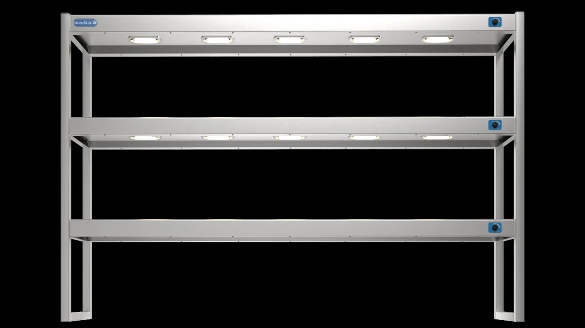 Nordstar 1800mm Triple Tier Heated Gantry - Image 2