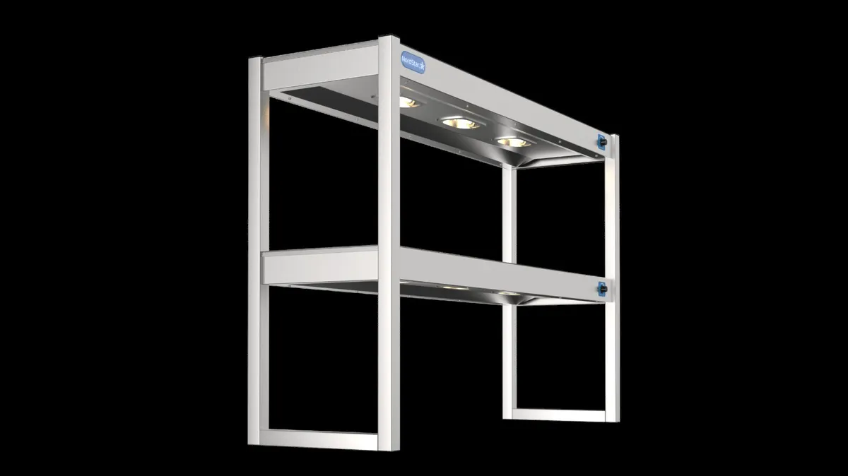 Nordstar 1200mm Double Tier Heated Gantry - Image 3
